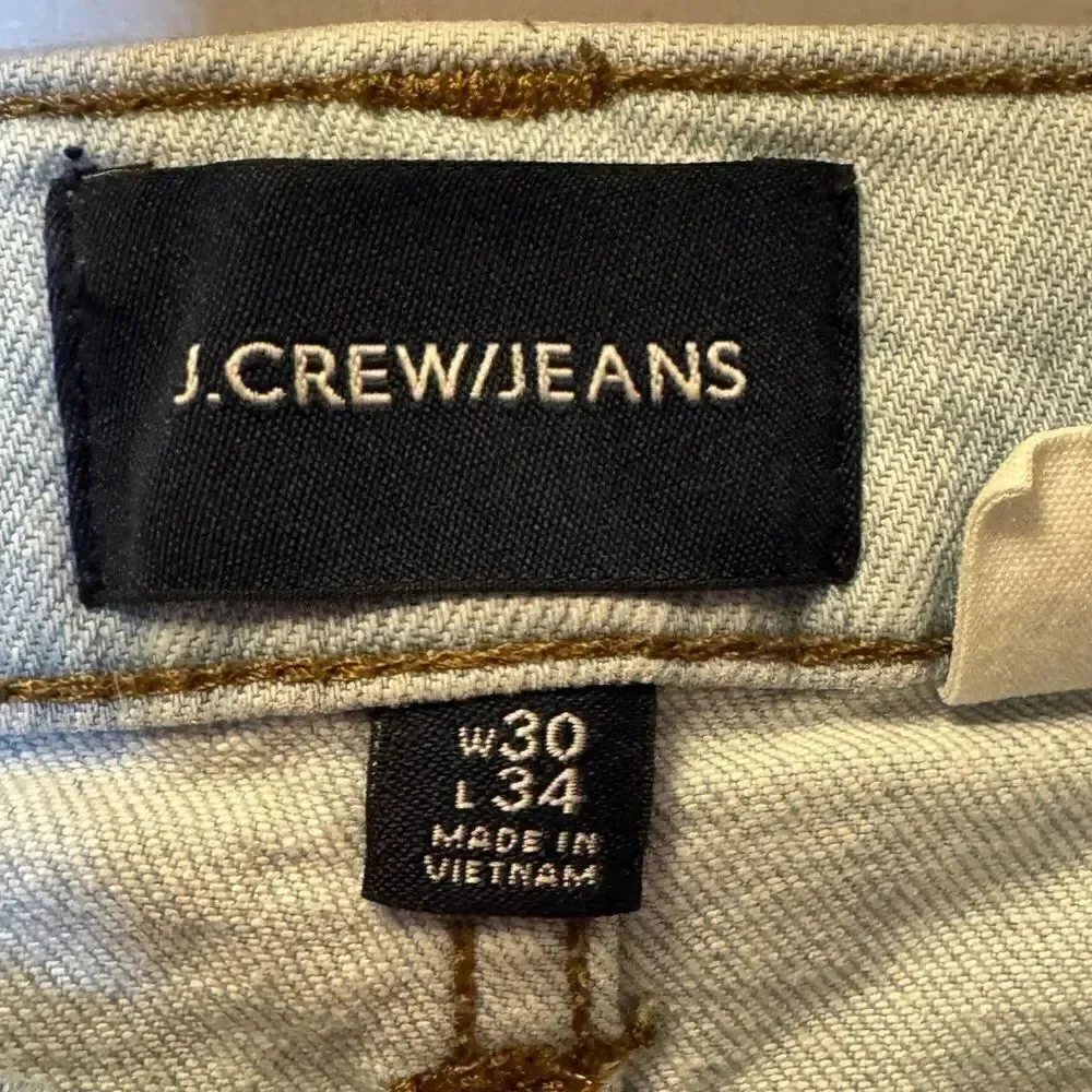 J. Crew jeans themselves
